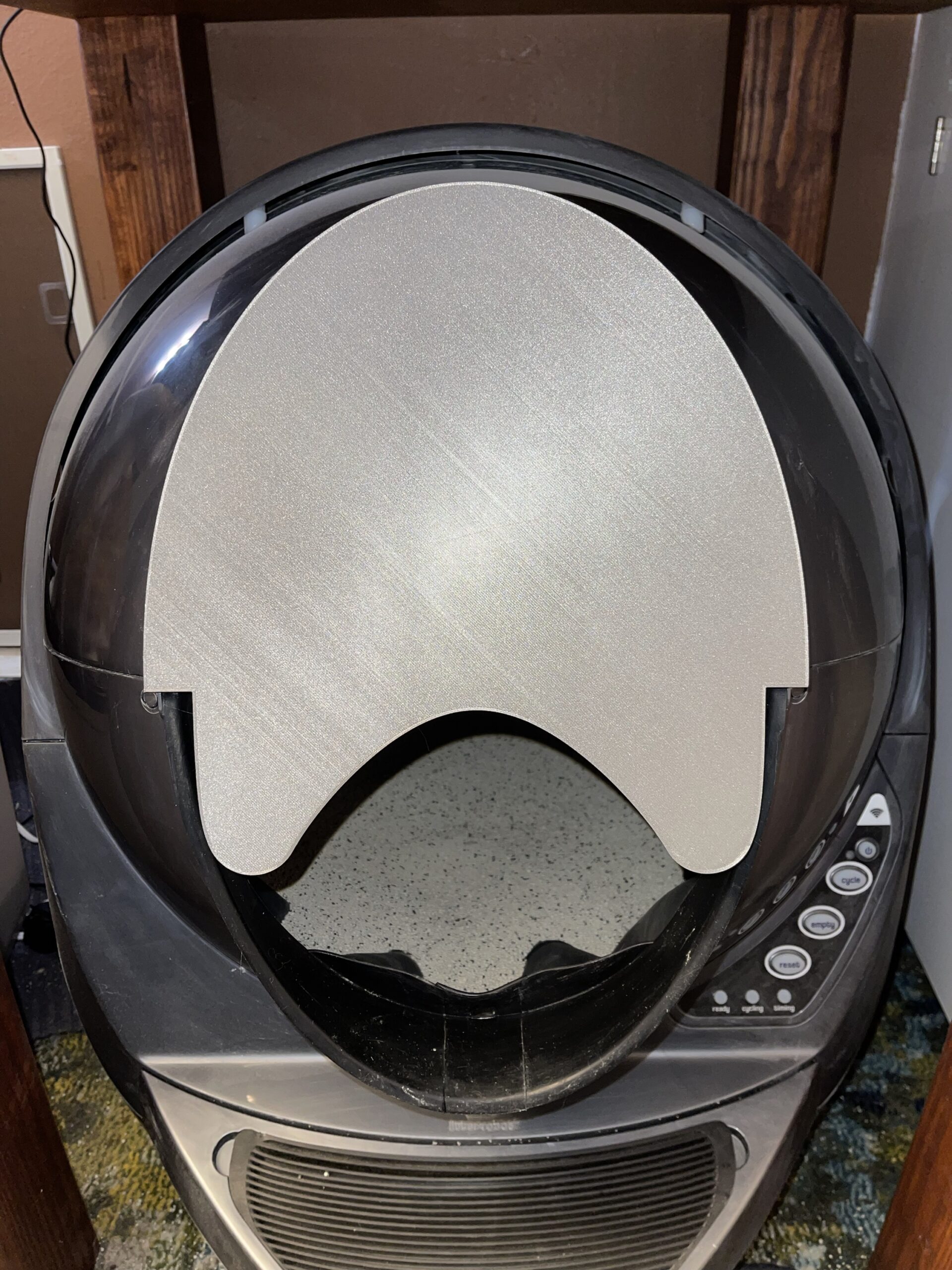 Glitter Silver Full Shield