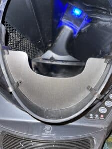 Glitter Black Half Guard